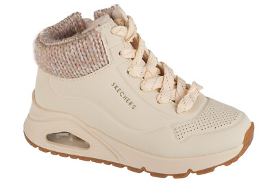 Winterschuhe für Mädchen, Skechers Uno Gen1 - Darling Daze, Beige