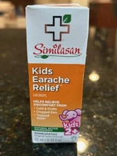 Similasan Kids Earache Relief Ear Drops Homeopathic 0.33 Fl Oz  Exp 1/2028
