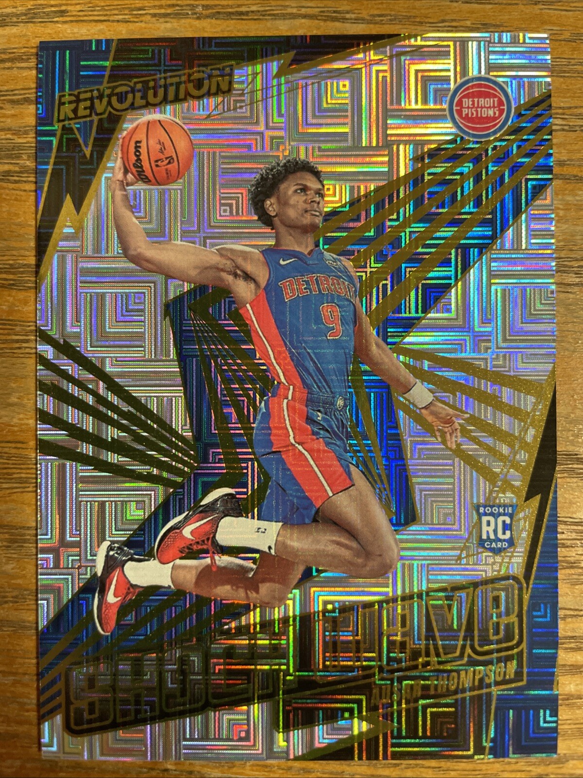 2023-24 Panini Revolution - Shock Wave Levels #21 Ausar Thompson (RC)