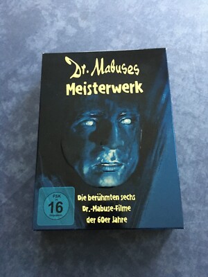 Dr. Mabuses Meisterwerk - 6 Filme auf DVD neu und unbespielt