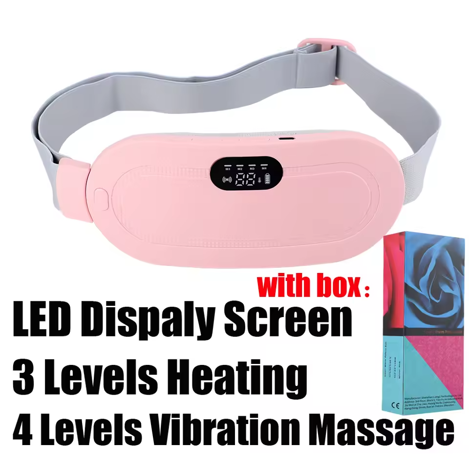 USB Heating Pad Belt for Women – Period Pain & Cramp Relief