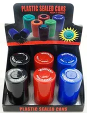 Vacuum Sealed Herb Stash Container Airtight Smell Proof Plastic Storage /1 piece