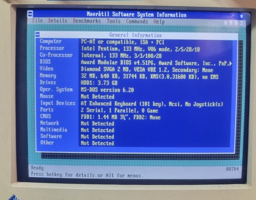 FIC PA-2005 + Pentium-S 133MHz + 32MB - 第 10/11 張圖片