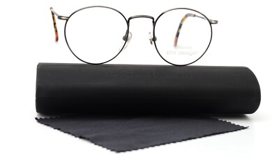 PRO DESIGN Denmark Brille Model Club 22 47-20 12 Round Panto Vintage Optic +Case