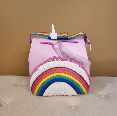 Danielle Nicole Care Bear Cheer Bear Convertible Mini Backpack Shoulder Bag NEW