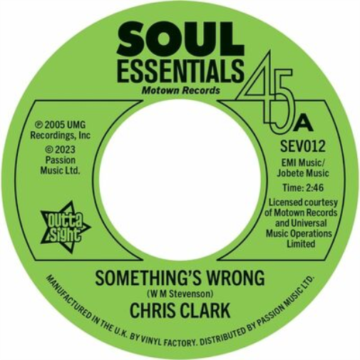 Chris Clark Something's Wrong/Do I Love You (Indeed I Do) (Vinyl LP) 7" Single