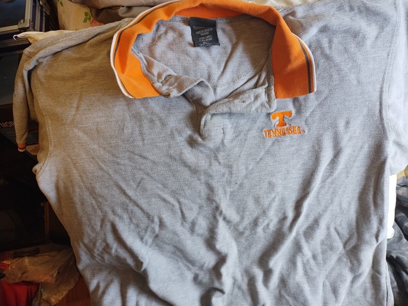 Pro Edge Tennessee Volunteers Polo Golf Shirt Mens XL/Extra Grande Short Sleeves