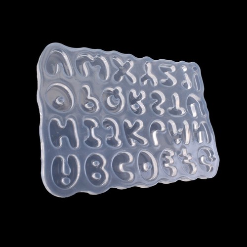 Alphabet Epoxy Mold Cartoon Alphabet Resin Silicone Molds Small Silicone Mould - Picture 5 of 7