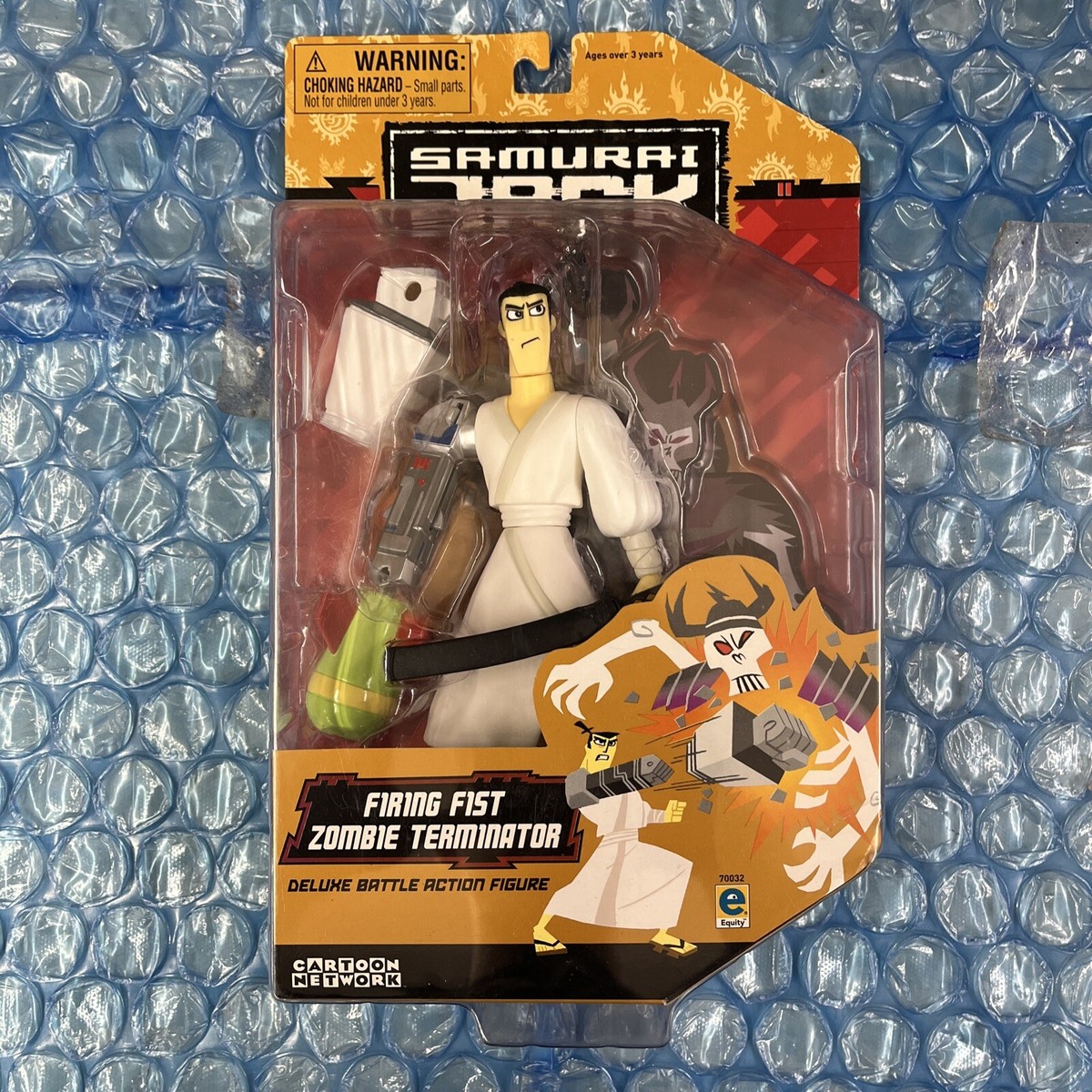Samurai Jack Firing Fist Zombie Terminator Deluxe Battle Action