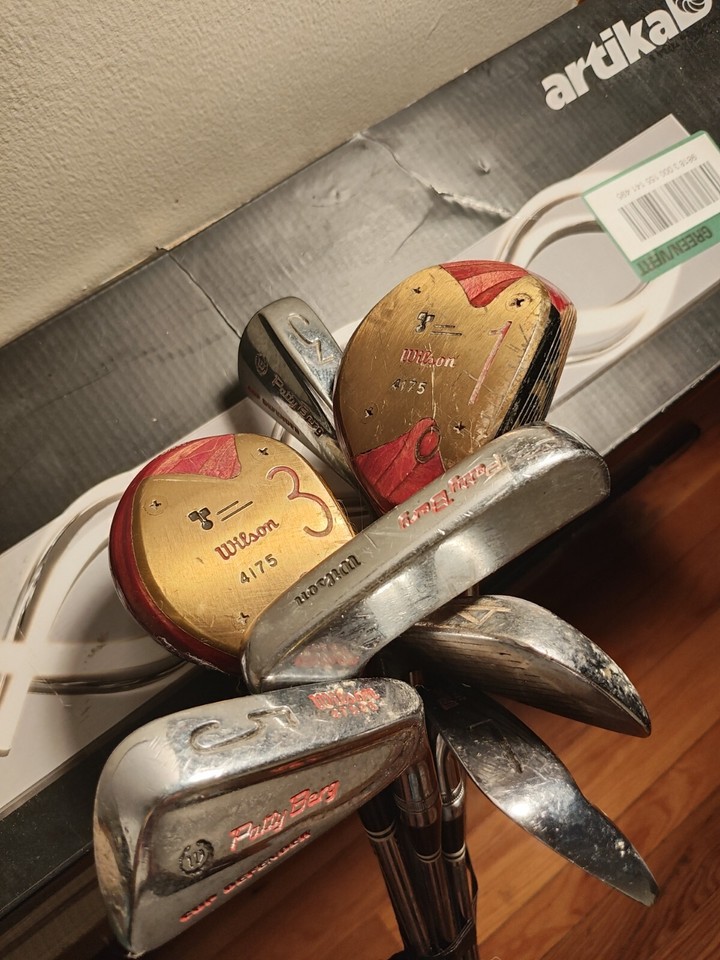 Vintage wilson golf clubs eBay