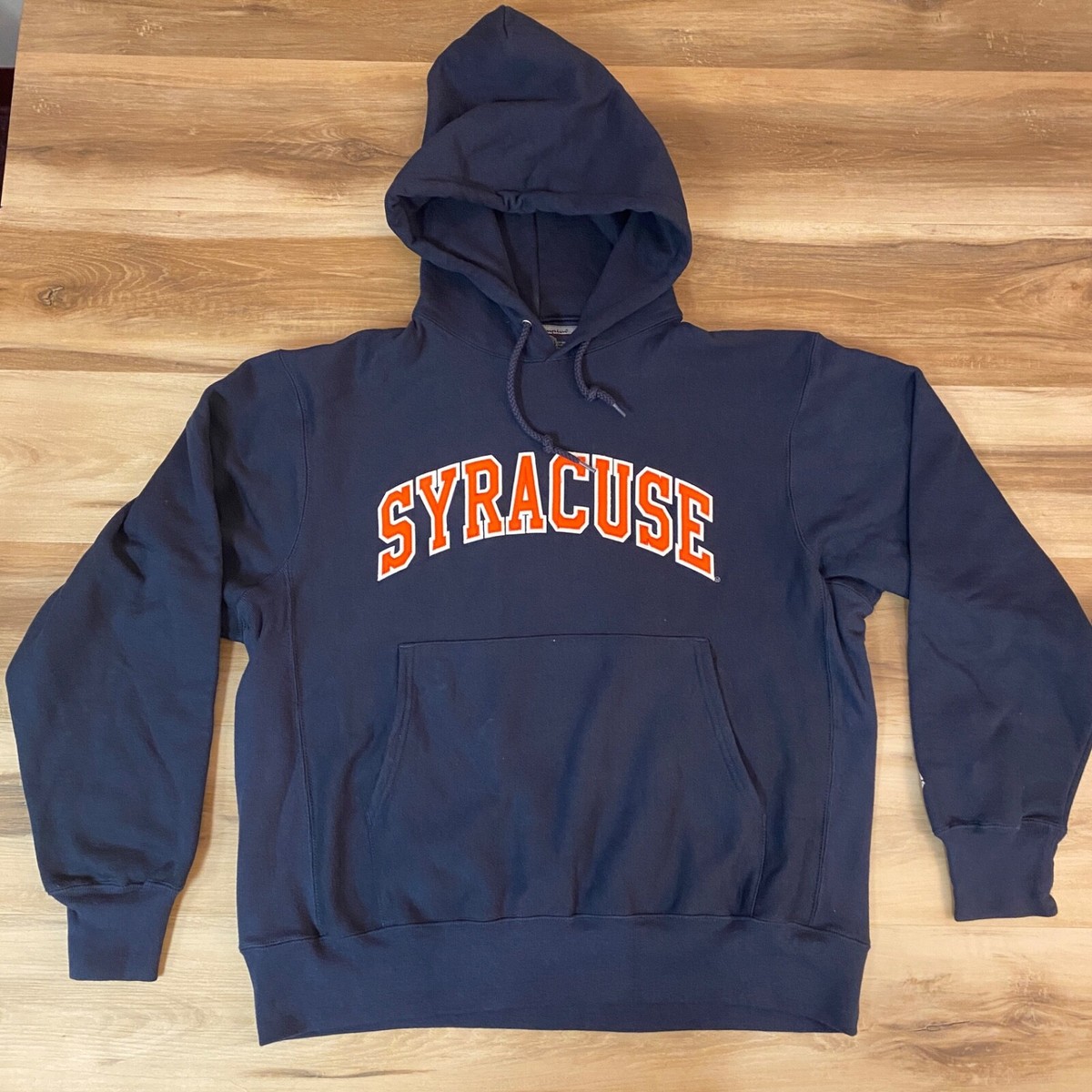 Syracuse University Hoodie Mens Large Champion Vintage