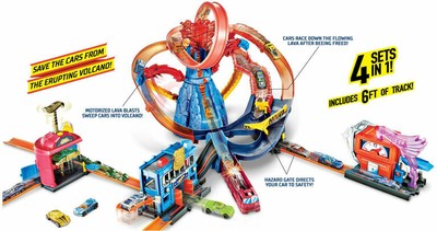 hot wheels city volcano