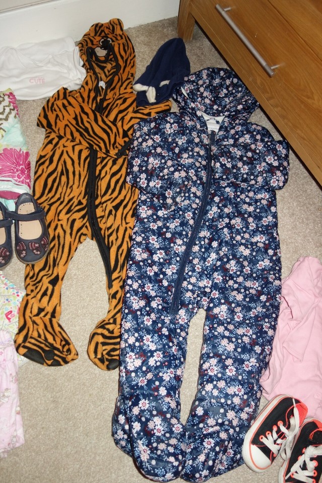 Baby Girl Clothes Bundle 1218m Rainbow Grobag sleep Coat Dress Shoes