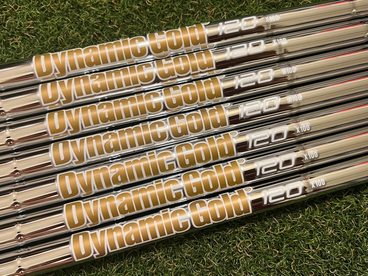 クラブ True Temper - Dynamic Gold  X100 True Temper Dynamic Gold Tour Issue Iron Shafts - GolfWorks