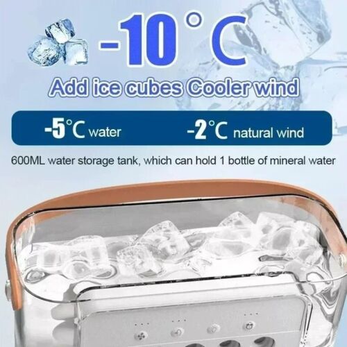 2024Portable 3 in 1 Fan AIr Conditioner Household Small Cooler LED Night Lights - Picture 6 of 6