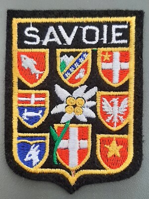 ski : ancien insigne écusson des Deux-Alpes