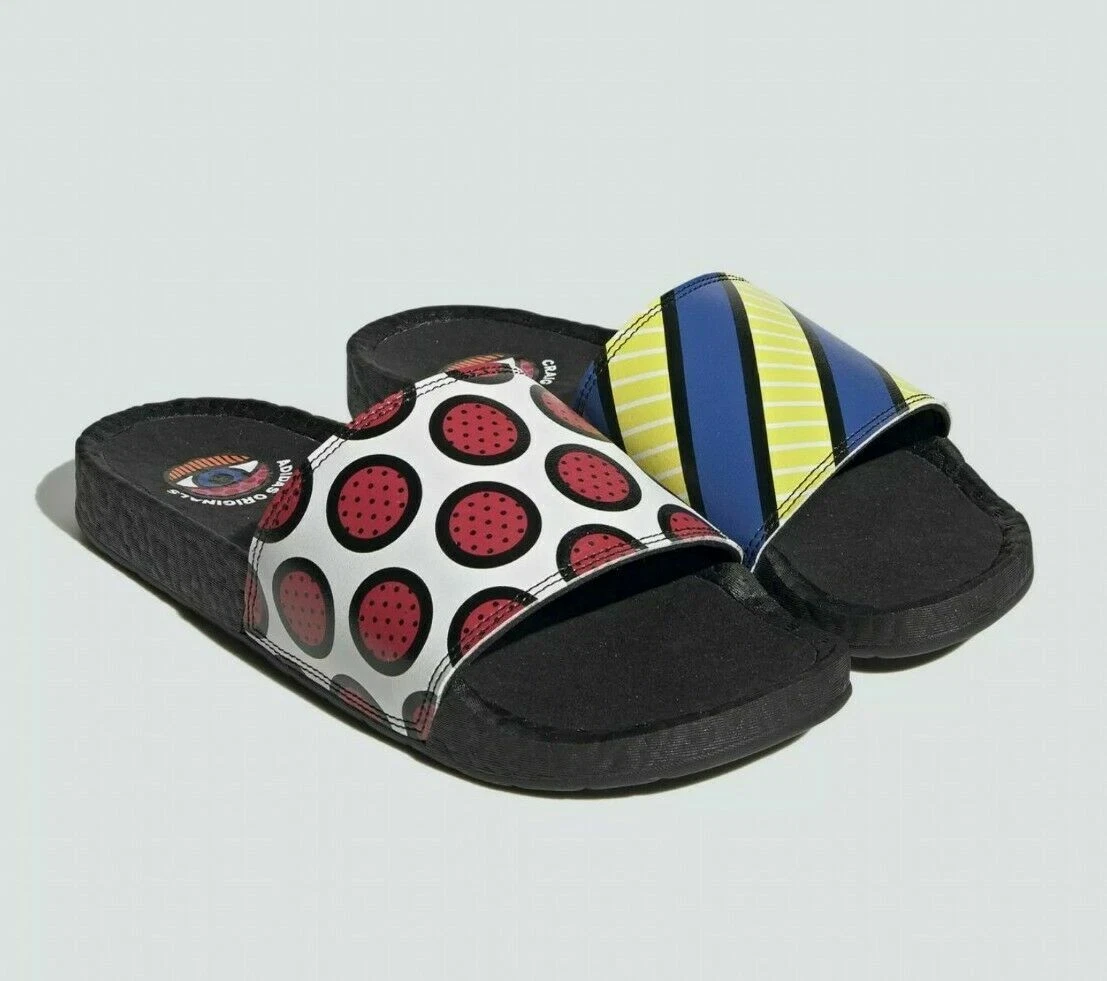 Sandali Adidas Originals x Craig & Karl Adilette da uomo Primegreen GY5351