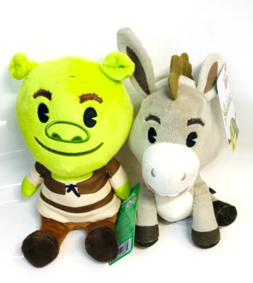 Just Play *DREAMWORKS SHREK or DONKEY PLUSH 7  1/2''* You choose NWT