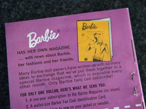 Barbie and Ken Fashion Booklet Multicolor 1960s Vintage Japan - Picture 11 of 16