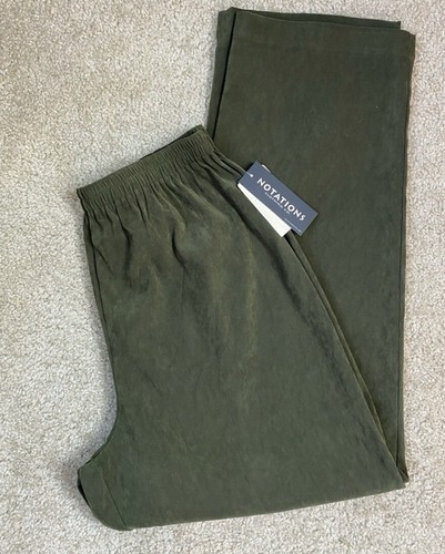 The must have suit! NWT, Notations 2 piece relaxed fit pant suit, Sz L - Picture 13 of 16