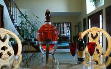 Antique style Pharmacist apothecary show globe RX show globe Pharmacy student