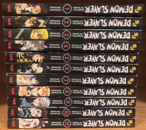 Demon Slayer Manga Lot Volumes 1-11 | eBay