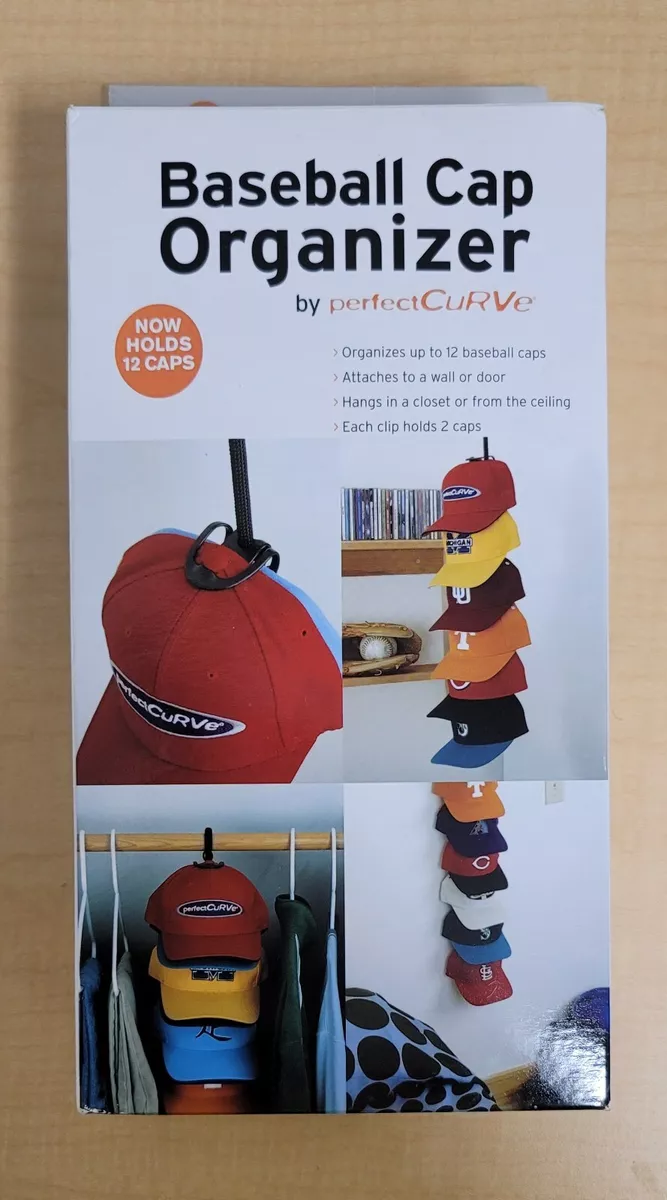 Perfect Curve CapRack12 Baseball Cap Holder and Organizer