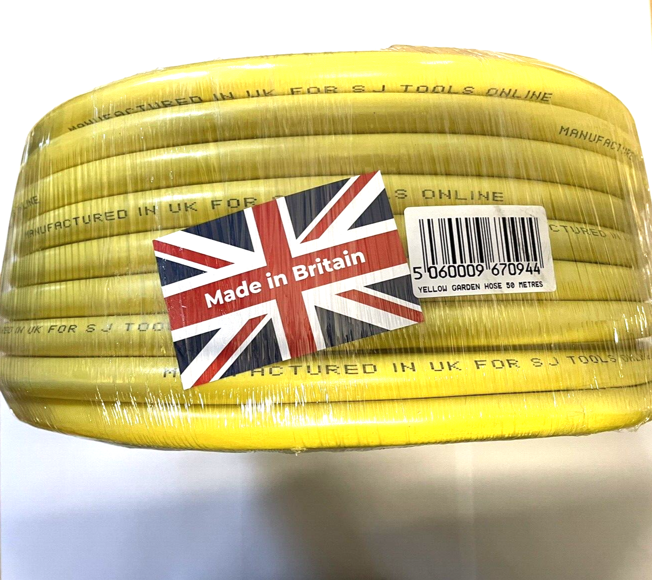 Garden Hose Pipe Manufactured in the UK Heavy duty Anti Kink 50m pipe