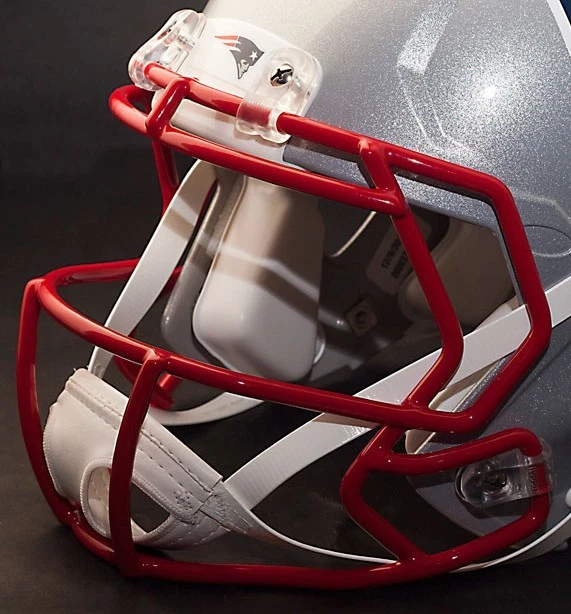 Футбольный шлем маска/защита лица NEW ENGLAND PATRIOTS Riddell Speed CU-S2BD-SW - Изображение 2 из 4