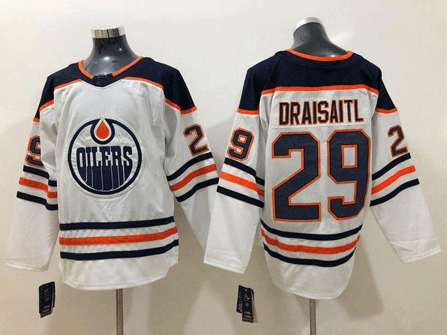LEON DRAISAITL EDMONTON OILERS JERSEY #29 MEN PLAYER GAME ...