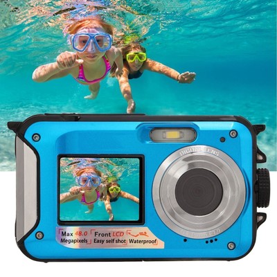Full HD 48MP 10ft Waterproof Underwater Digital Camera 16X