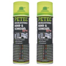 Petec 2x Olej do wiercenia i cięcia Olej wiertniczy 500ml