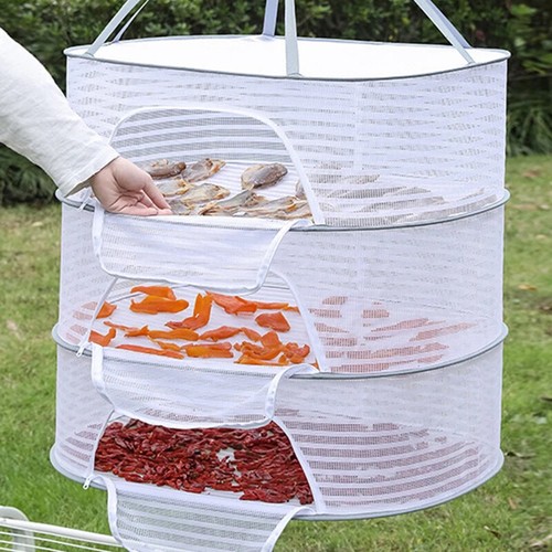 1PC Multifunctional Household Drying Net Drying Fish Dry Insect Proof Drying-w - Photo 2/11