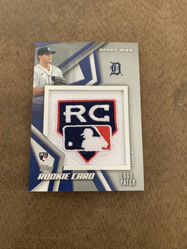 CASEY MIZE 20121 TOPPS Series 2 LOGO RELIC ROOKIE PATCH CARD #RP-CM. Detroit