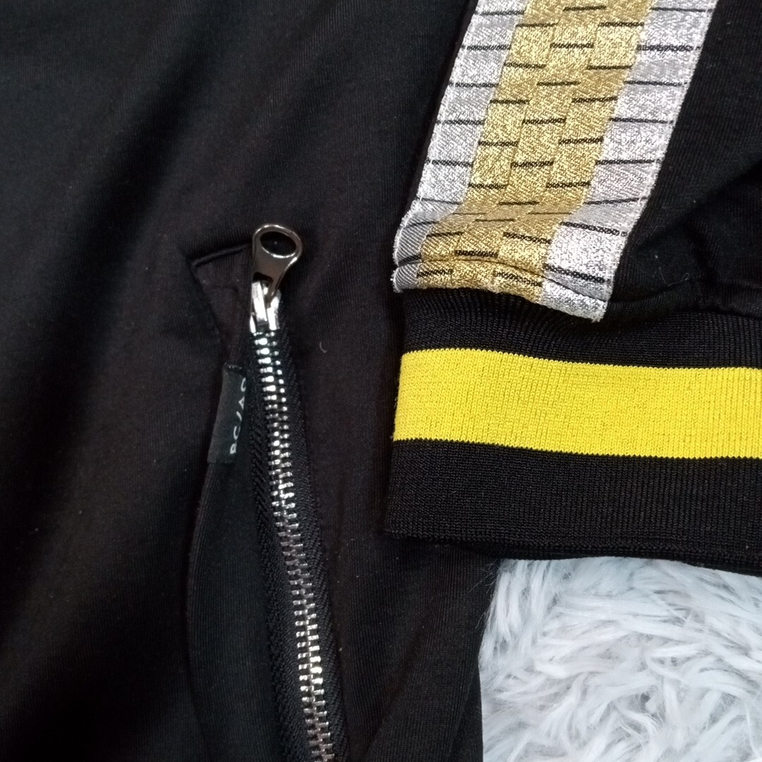 Eternity BC/AD Mens Jacket Track Black XL Full Zip Pockets Eternity BC/AD Mens Jacket Track Black XL Full Zip Pockets