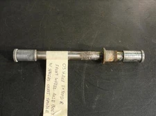 03 KAWASAKI EX 500 D R FRONT WHEEL AXLE BOLT WITH SPACERS SHAFT SPINDLE EX500