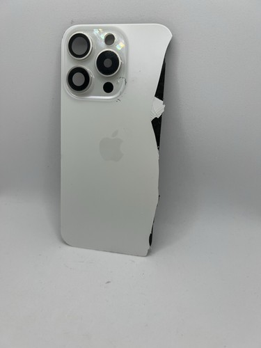 Apple iPhone 15 Pro Original Backcover Weiß