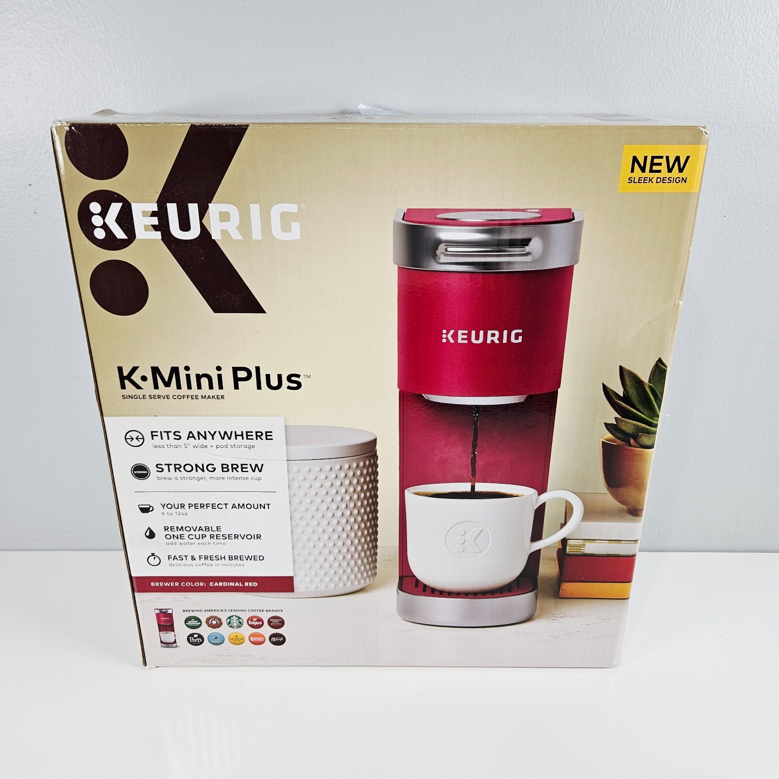 Keurig K &bull; Mini Plus Single Serve Coffee Maker &bull; Cardina