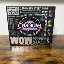 Cranium Wow You're Good Adult Board Game 2007 Missing Clay & Pencil