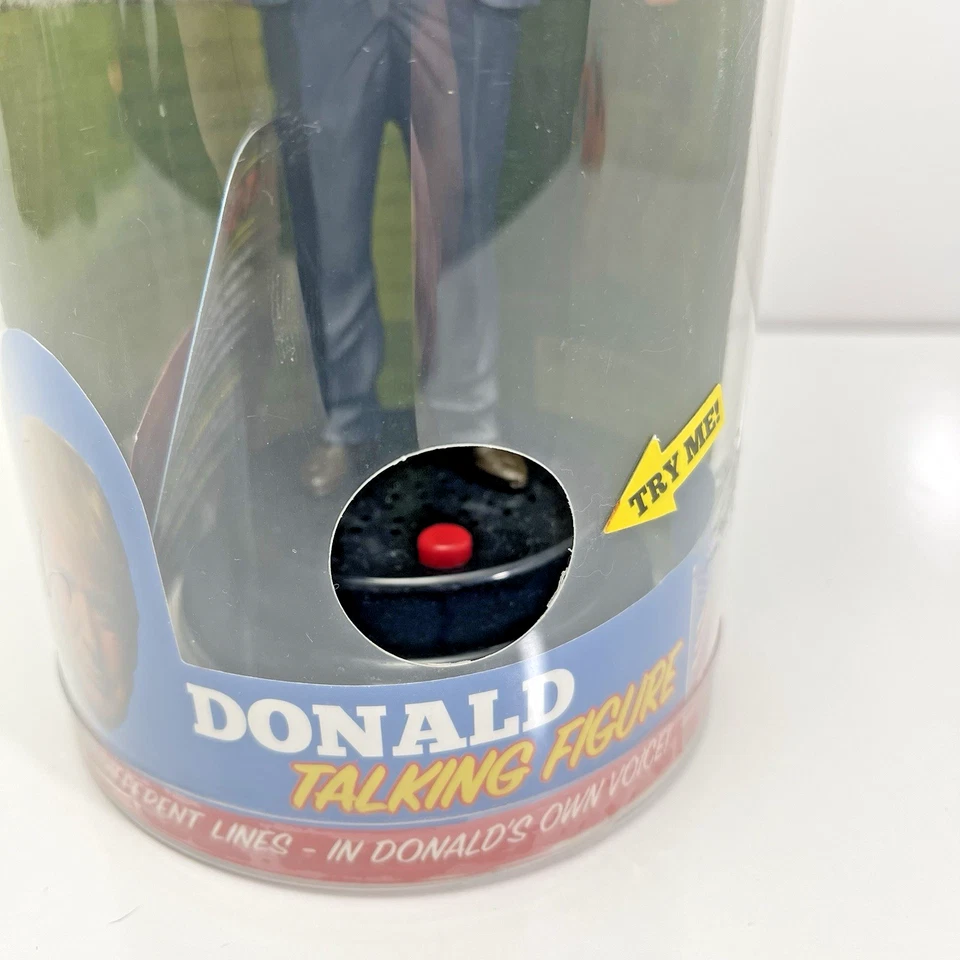 ¡Figura parlante de Donald Trump con grabaciones de voz reales del Donald! Precintado Foto 3 de 4