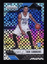 2016-17 Panini Prizm Retail Starburst Prizm Ben Simmons #1 07d9