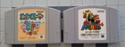 Japanese Super Mario 64 Rumble Pak Version Nintendo 64 & Japanese Yoshi Story