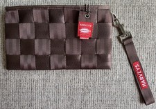 NWOT Harveys Seatbelt Bag Wristlet Clutch Bro...