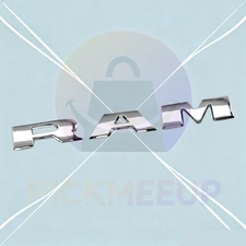 2019-2023 Chrome Silver RAM Front Grille Emblem Badge For RAM 1500 68311411AA