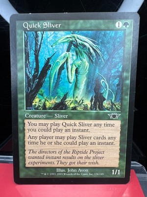 Magic the Gathering: Quick Sliver (Regular) - Legions (C 136 LGN)