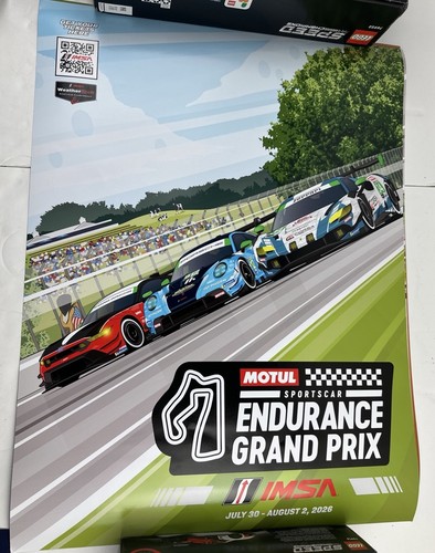 2026 Poster IMSA Endurance Grand Prix ROAD AMERICA Elkhart Lake 24x18