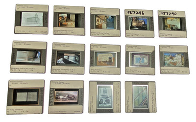 27 Vintage 35mm Slides   Mixed Modern Art & Architecture, Wellesley College