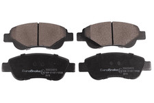 Bremsbelagsatz Scheibenbremse Vorderachse für CITROËN PEUGEOT TOYOTA C1 II 107