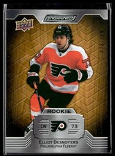 2023-24 Upper Deck Engrained Elliot Desnoyers Rookie 024/399 Philadelphia Flyers