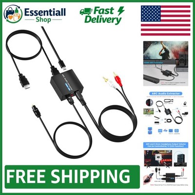 HDMI ARC to SPDIF + 3.5mm Extractor - Enhance Your Home Audio Experience